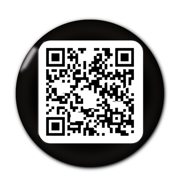 Wizytówka NFC - czarny przycisk - wizytówka cyfrowa - NFC - kod QR - EDV-Guru (Guru e.U.)