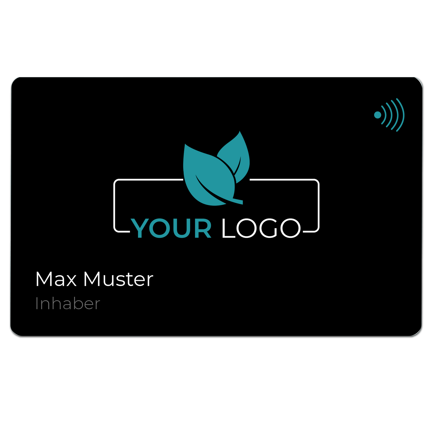 Personaliseerbare smartcard - digitaal visitekaartje - NFC - QR-code - EDV-Guru (Guru e.U.)