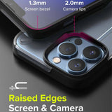 iPhone 13 Pro UX Mat Şeffaf Kılıf | İnce ve Dayanıklı Koruma
