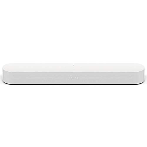 Умная звуковая панель Sonos Beam, белый — Компактная звуковая панель для телевизора и потоковой передачи музыки с Wi-Fi, голосовым управлением Alexa, Google Assistant и HDMI ARC — Совместимая с AirPlay музыкальная и ТВ-колонка — EDV-Guru (Guru e.U.)