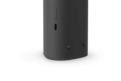Altoparlante WLAN e Bluetooth Sonos Roam, nero - Altoparlante impermeabile con controllo vocale Alexa, Assistente Google e AirPlay 2 - Carillon esterno wireless con batteria per streaming musicale - EDV-Guru (Guru e.U.)