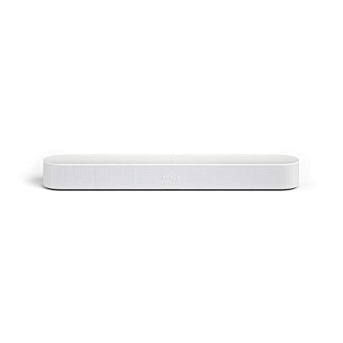 Умная звуковая панель Sonos Beam, белый — Компактная звуковая панель для телевизора и потоковой передачи музыки с Wi-Fi, голосовым управлением Alexa, Google Assistant и HDMI ARC — Совместимая с AirPlay музыкальная и ТВ-колонка — EDV-Guru (Guru e.U.)
