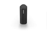 Altoparlante WLAN e Bluetooth Sonos Roam, nero - Altoparlante impermeabile con controllo vocale Alexa, Assistente Google e AirPlay 2 - Carillon esterno wireless con batteria per streaming musicale - EDV-Guru (Guru e.U.)