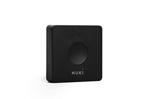 Nuki Opener, serrure de porte électronique pour immeubles d'habitation, commande l'ouverture de porte du système d'interphone avec le smartphone, ouvre-porte électrique, pont Nuki WLAN requis, Nuki Smart Home - EDV-Guru (Guru e.U.)