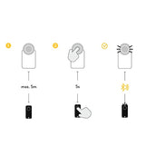 Nuki Fob, abridor de porta elétrico, trava com o toque de um botão, extensão para Nuki Smart Lock, fechadura eletrônica, abridor de porta automático, chaveiro Bluetooth, Nuki Smart Home - EDV-Guru (Guru e.U.)