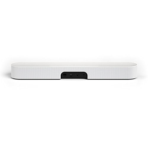 Умная звуковая панель Sonos Beam, белый — Компактная звуковая панель для телевизора и потоковой передачи музыки с Wi-Fi, голосовым управлением Alexa, Google Assistant и HDMI ARC — Совместимая с AirPlay музыкальная и ТВ-колонка — EDV-Guru (Guru e.U.)