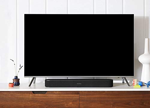 Sonos Beam Smart Soundbar, черный — Компактная звуковая панель для телевизора и потоковой передачи музыки с Wi-Fi, голосовым управлением Alexa, Google Assistant и HDMI ARC — Совместимая с AirPlay музыкальная и ТВ-колонка — EDV-Guru (Guru e.U.)