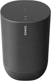 Έξυπνο ηχείο Sonos Move (αδιάβροχο ηχείο WiFi και Bluetooth με φωνητικό έλεγχο Alexa, Google Assistant και AirPlay 2 - ασύρματο εξωτερικό μουσικό κουτί με μπαταρία για ροή μουσικής) μαύρο - EDV-Guru (Guru e.U.)