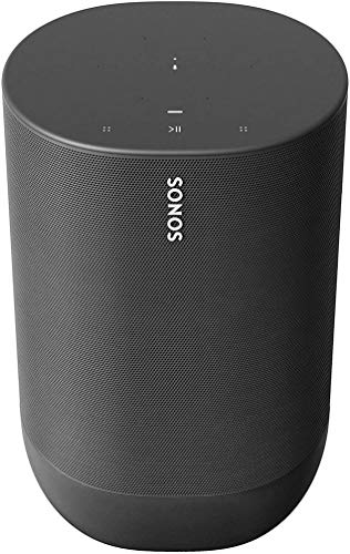 Έξυπνο ηχείο Sonos Move (αδιάβροχο ηχείο WiFi και Bluetooth με φωνητικό έλεγχο Alexa, Google Assistant και AirPlay 2 - ασύρματο εξωτερικό μουσικό κουτί με μπαταρία για ροή μουσικής) μαύρο - EDV-Guru (Guru e.U.)