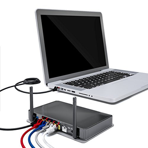 deleyCON 5x 2 м Патч-кабель CAT6 S/FTP Экранирующий PIMF CAT-6 Сетевой кабель RJ45 Ethernet-кабель LAN DSL-коммутатор Маршрутизатор Модем Точка доступа Патч-панели — разноцветные — EDV-Guru (Guru e.U.)