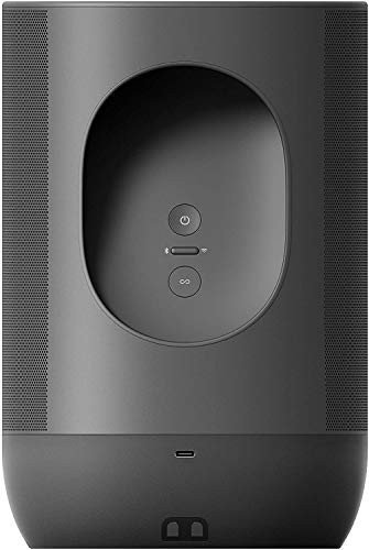 Έξυπνο ηχείο Sonos Move (αδιάβροχο ηχείο WiFi και Bluetooth με φωνητικό έλεγχο Alexa, Google Assistant και AirPlay 2 - ασύρματο εξωτερικό μουσικό κουτί με μπαταρία για ροή μουσικής) μαύρο - EDV-Guru (Guru e.U.)