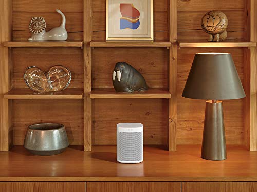 Sonos One SL All-In-One Smart Динамик (мощный динамик WiFi с управлением через приложение и AirPlay 2 — мультирум-динамик для неограниченной потоковой передачи музыки) белый, без голосового управления — EDV-Guru (Guru e.U.)