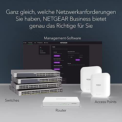 Коммутатор локальной сети NETGEAR GS108GE, 8-портовый сетевой коммутатор (гигабитный коммутатор Plug-and-Play, разветвитель локальной сети, распределитель локальной сети, концентратор Ethernet, безвентиляторный металлический корпус, пожизненная гарантия ProSAFE) - EDV-Guru (Guru e.U.)