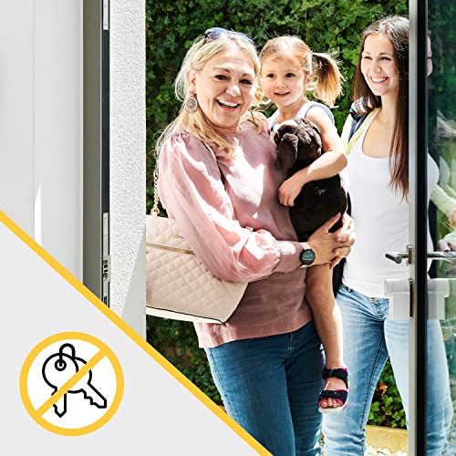 Nuki Smart Lock 3.0, smart door lock for keyless access without conversion, retrofittable electronic door lock, AV-TEST certified, white - EDV-Guru (Guru e.U.)