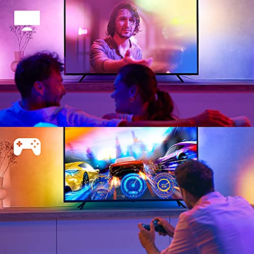 PHILIPS Hue Play Gradient Faixa de luz de 65 polegadas 16 milhões de cores - EDV-Guru (Guru e.U.)