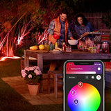 Philips Hue Wit & Col. Amb. Outdoor Lightstrip 5m, 1650 lm, dimbaar, 16 miljoen kleuren, bestuurbaar via app, compatibel met Amazon Alexa (Echo, Echo Dot) - EDV-Guru (Guru e.U.)