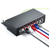 deleyCON 5x 2 м Патч-кабель CAT6 S/FTP Экранирующий PIMF CAT-6 Сетевой кабель RJ45 Ethernet-кабель LAN DSL-коммутатор Маршрутизатор Модем Точка доступа Патч-панели — разноцветные — EDV-Guru (Guru e.U.)