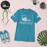 Rövid ujjú póló Aqua Triblend / Xs
