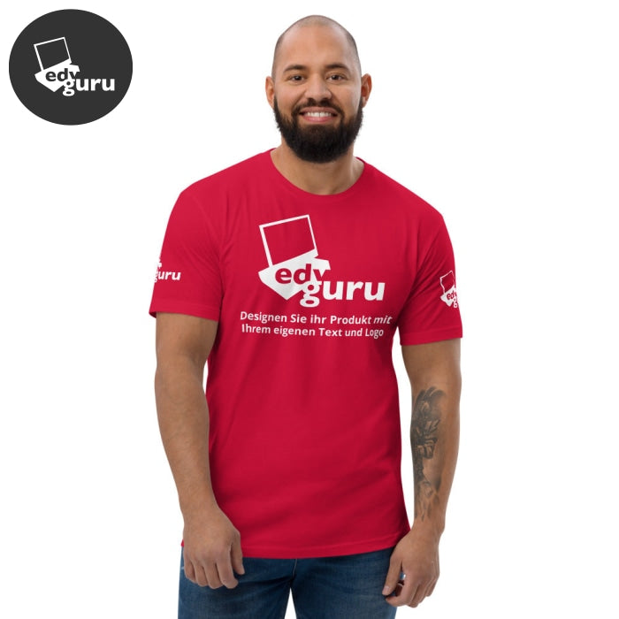 Tricou cu maneca scurta rosu / Xs