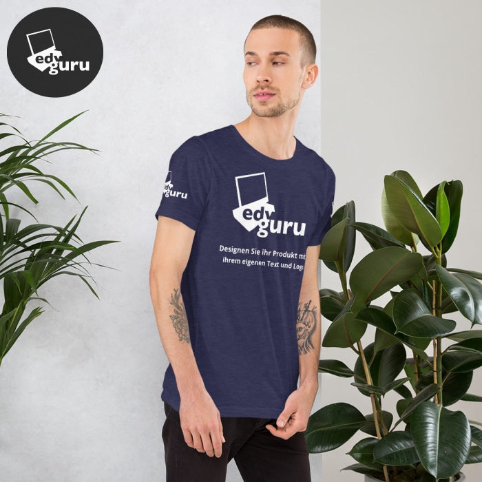 Rövid ujjú unisex póló