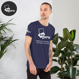 Rövid ujjú unisex póló