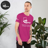 Rövid ujjú unisex póló