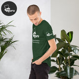 Rövid ujjú unisex póló