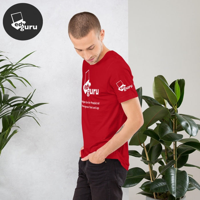 Rövid ujjú unisex póló