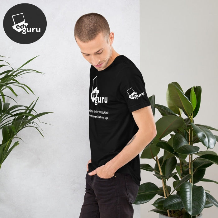 Rövid ujjú unisex póló