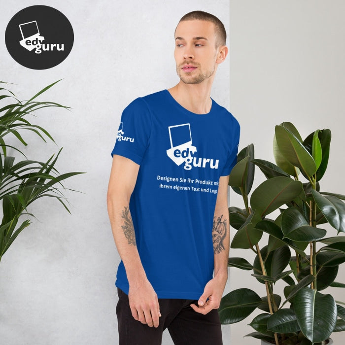 Rövid ujjú unisex póló