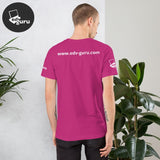 Rövid ujjú unisex póló