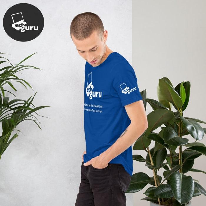 Rövid ujjú unisex póló