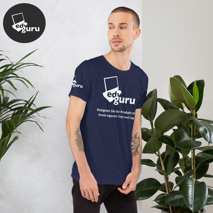 Rövid ujjú unisex póló