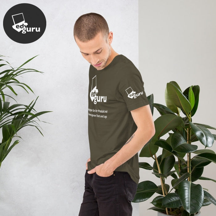 Rövid ujjú unisex póló