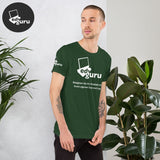 Rövid ujjú unisex póló