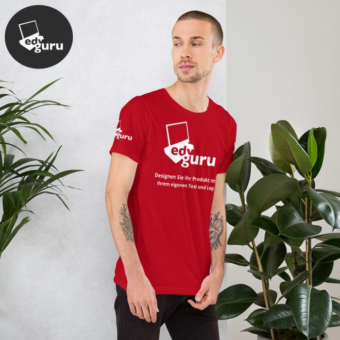 Rövid ujjú unisex póló