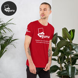 Rövid ujjú unisex póló