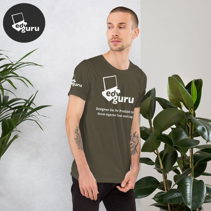 Rövid ujjú unisex póló