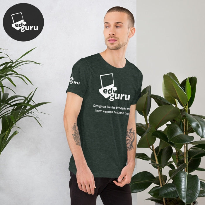 Rövid ujjú unisex póló