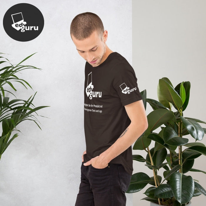 Rövid ujjú unisex póló