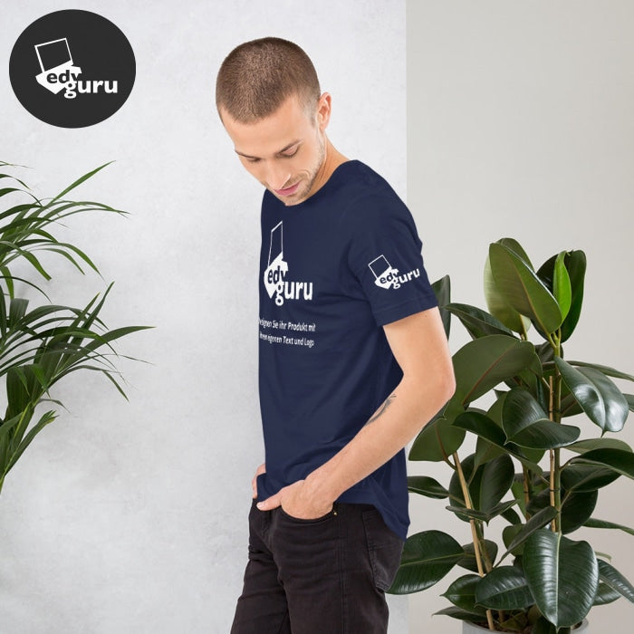 Rövid ujjú unisex póló