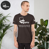 Rövid ujjú unisex póló Barna / S