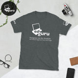 Kurzärmeliges Unisex-T-Shirt Dunkles Heather / S