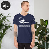 Rövid ujjú uniszex póló Navy / Xs