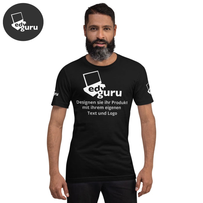 Unisex tričko s krátkým rukávem černá / Xs