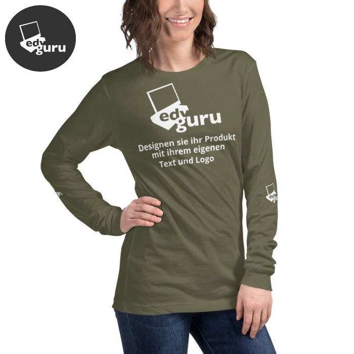 Tricou unisex cu maneca lunga