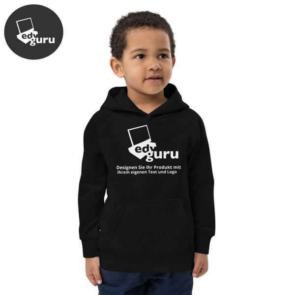 Çocuk Eco Kapüşonlu Üst Siyah / 4Y