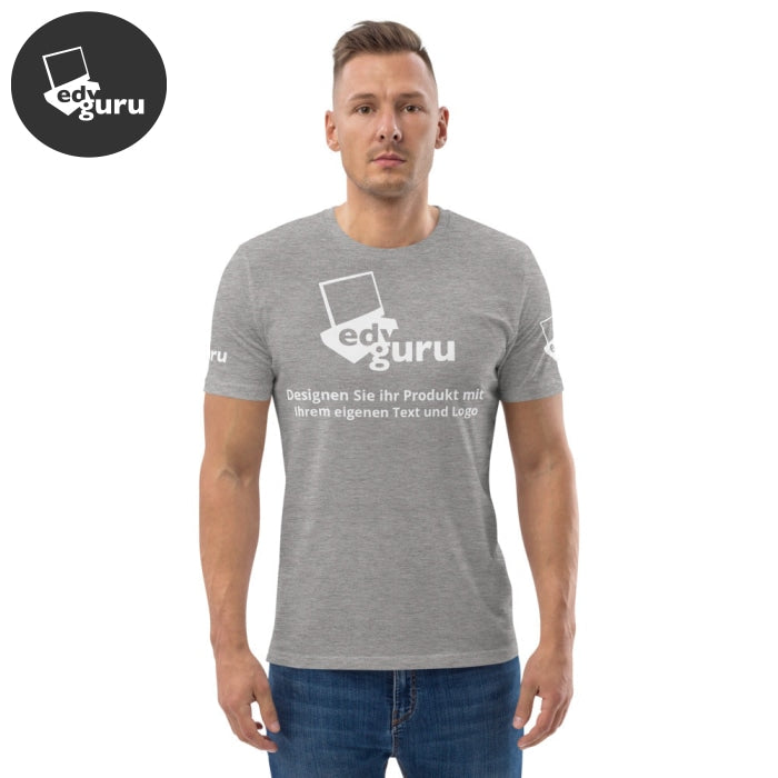 Tricou unisex din bumbac organic Heather Grey / S