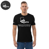 Tricou unisex din bumbac organic negru / S