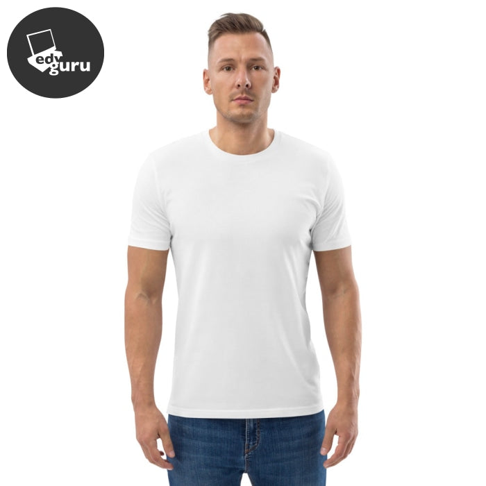Tricou unisex din bumbac organic Alb / S